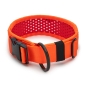 Preview: SOFTY Halsband | Länge: 55-61cm | Breite: 6,3cm | Farbe: orange/rot